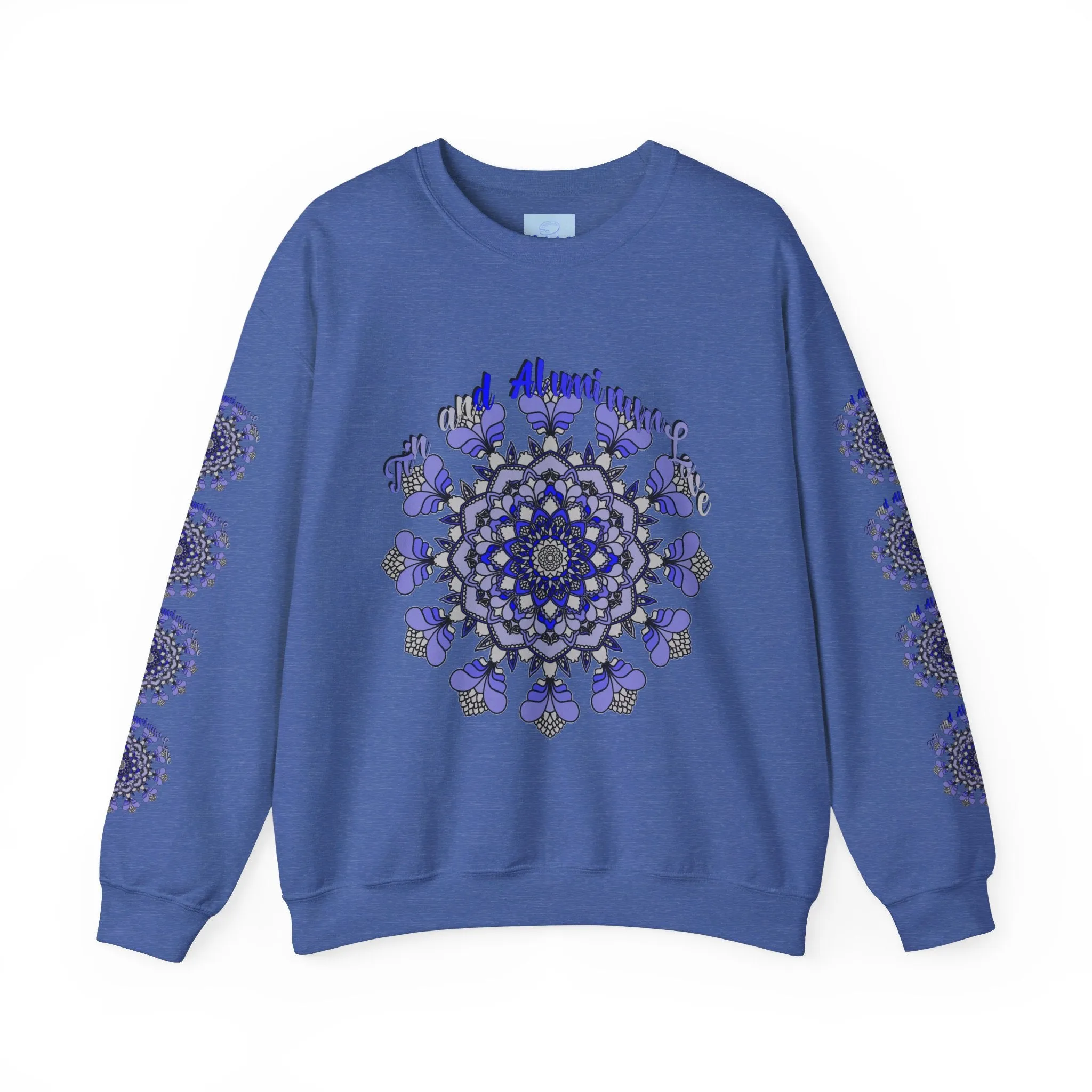 10th Anniversary Mandala Design Unisex Sweatshirt