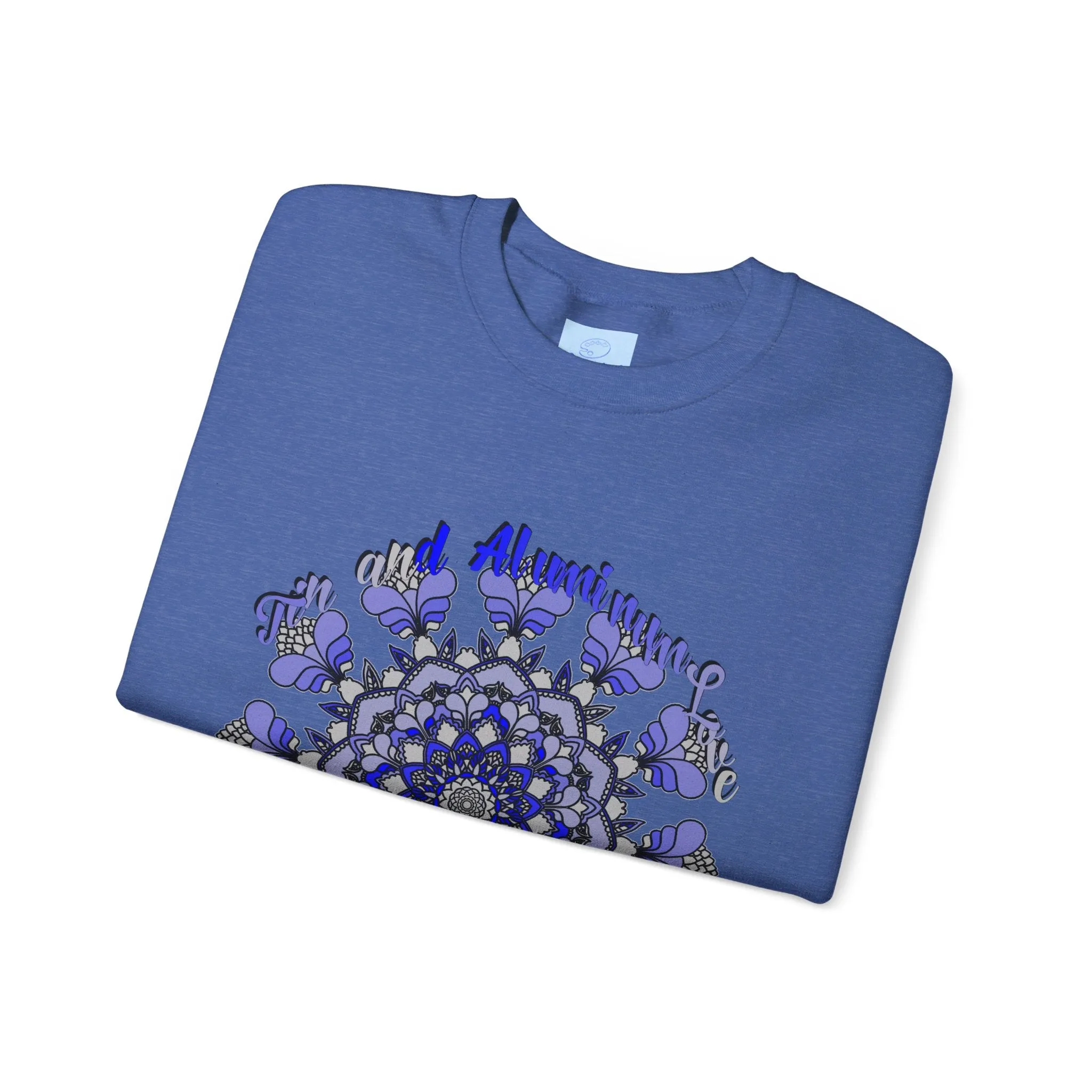 10th Anniversary Mandala Design Unisex Sweatshirt