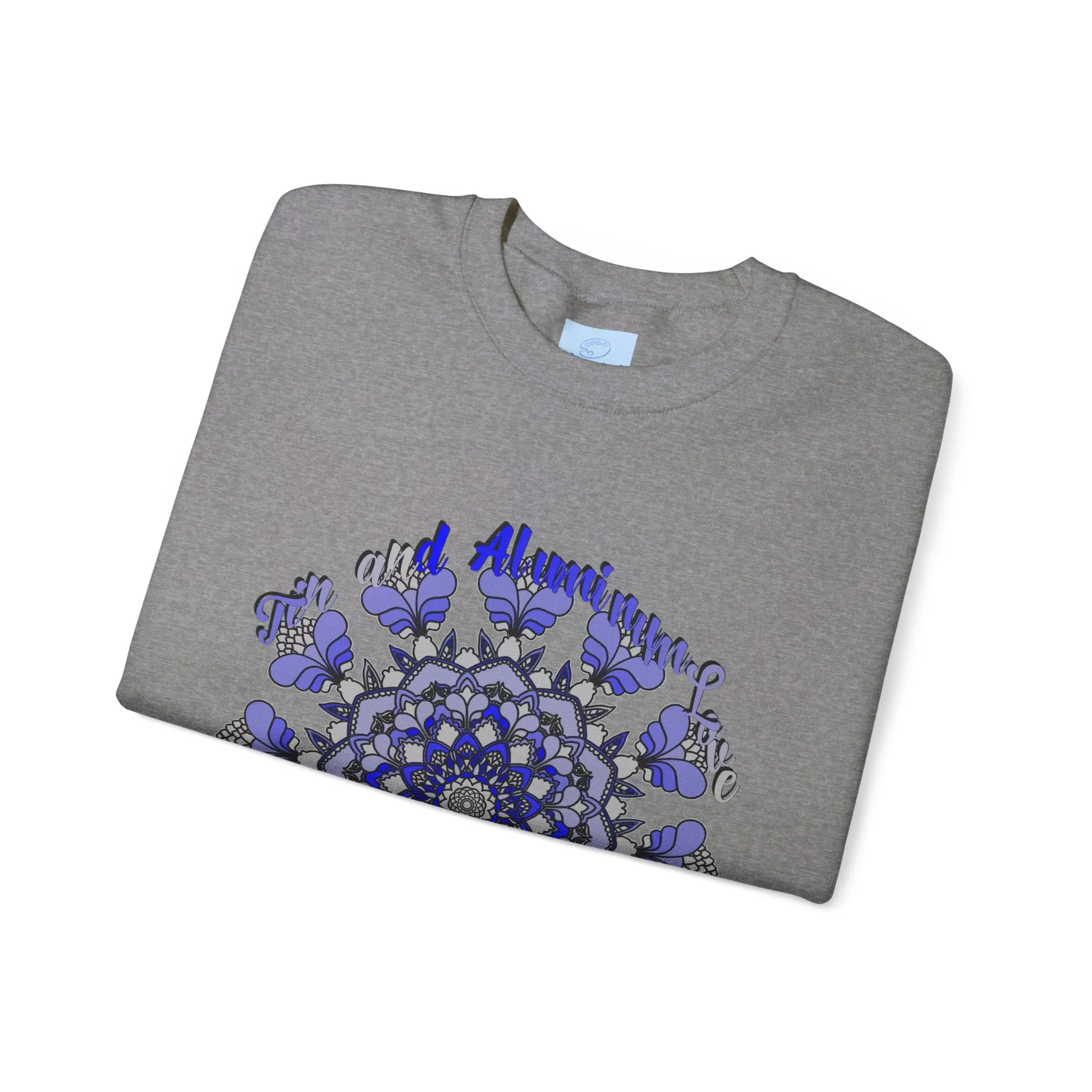 10th Anniversary Mandala Design Unisex Sweatshirt