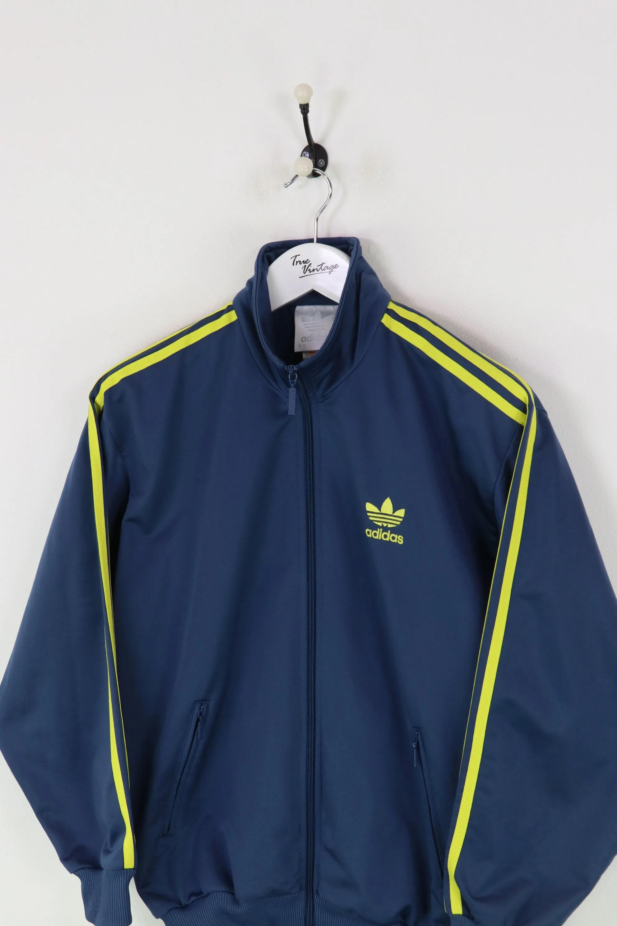 Adidas Track Jacket Steel Blue Small