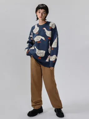 AlanBalen® - Cute Duck Knit Sweater