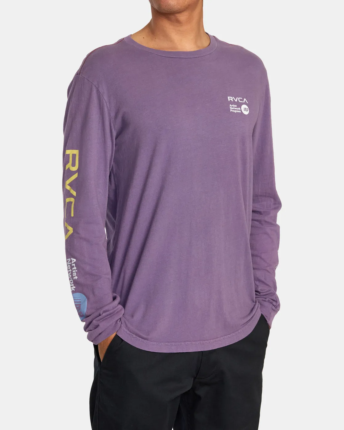 ANP Long Sleeve Tee - Dusty Grape