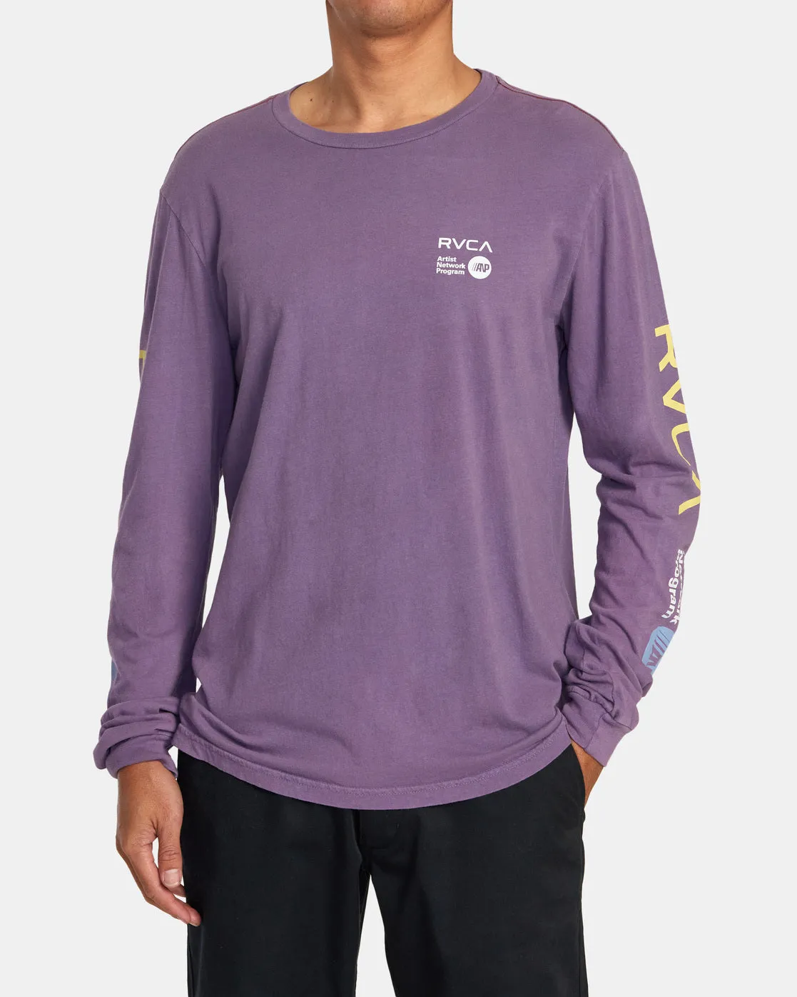 ANP Long Sleeve Tee - Dusty Grape