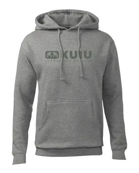 Block Logo Hoodie | Heather Grey