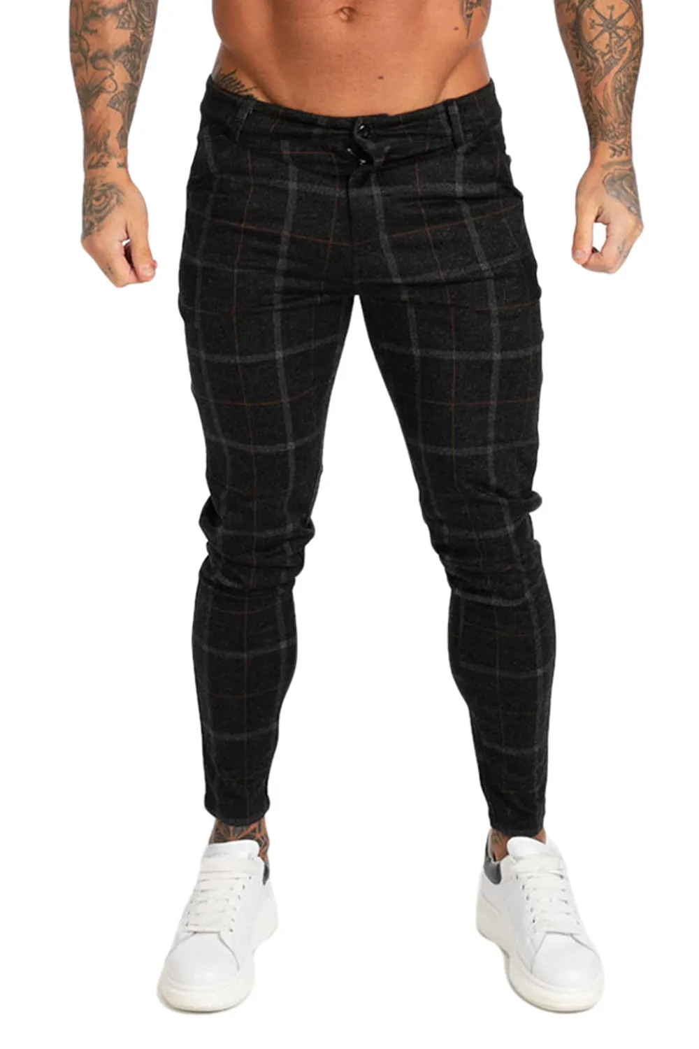 Buy $80 Free Shipping Men's Black Skinny Pants