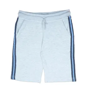 C1461 N Y C Athletic 3 Pocket Side Stripes Sea Surf Texture Light Grey Quarter Shorts