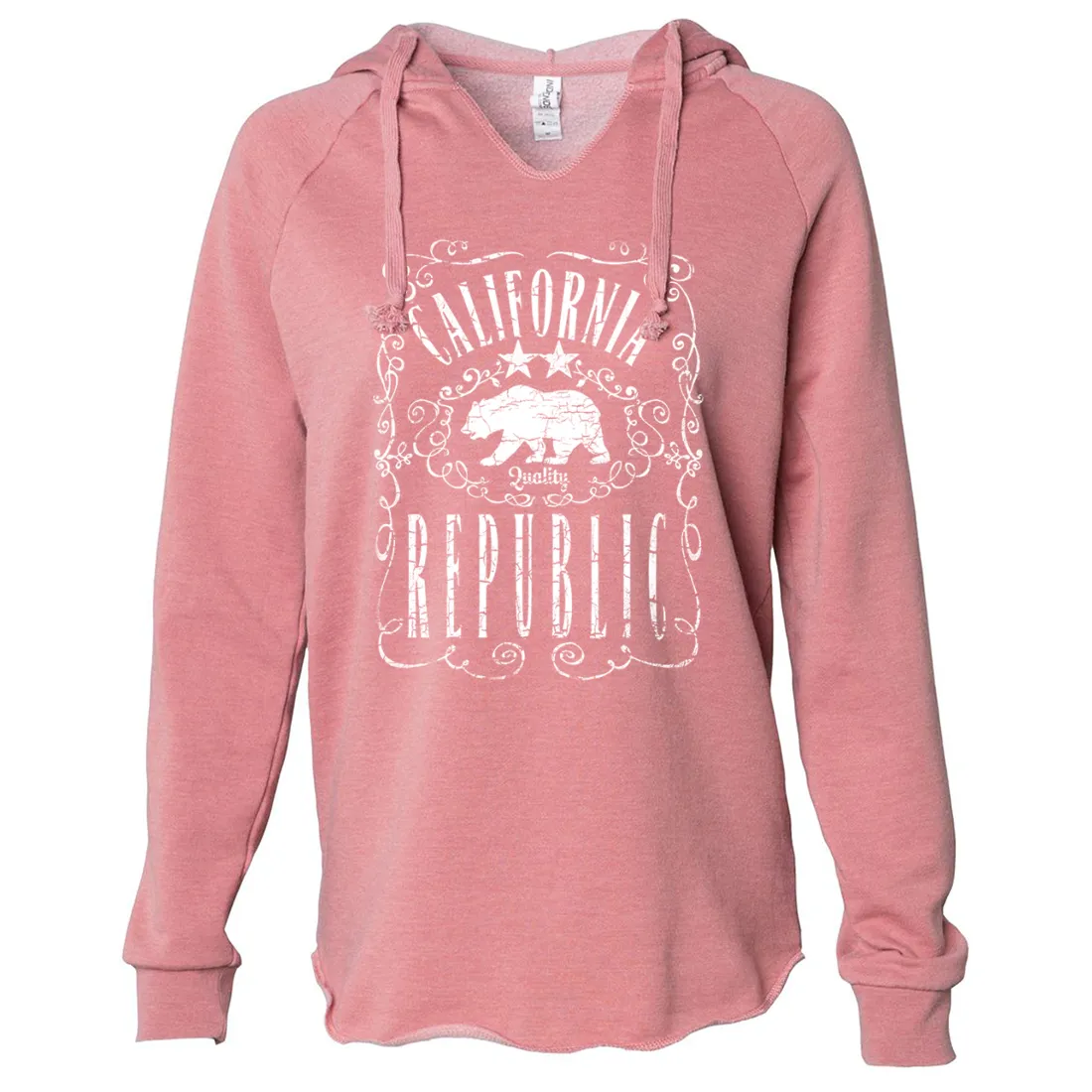 California Republic JD Whiskey Women's Soft Hooded Pullover