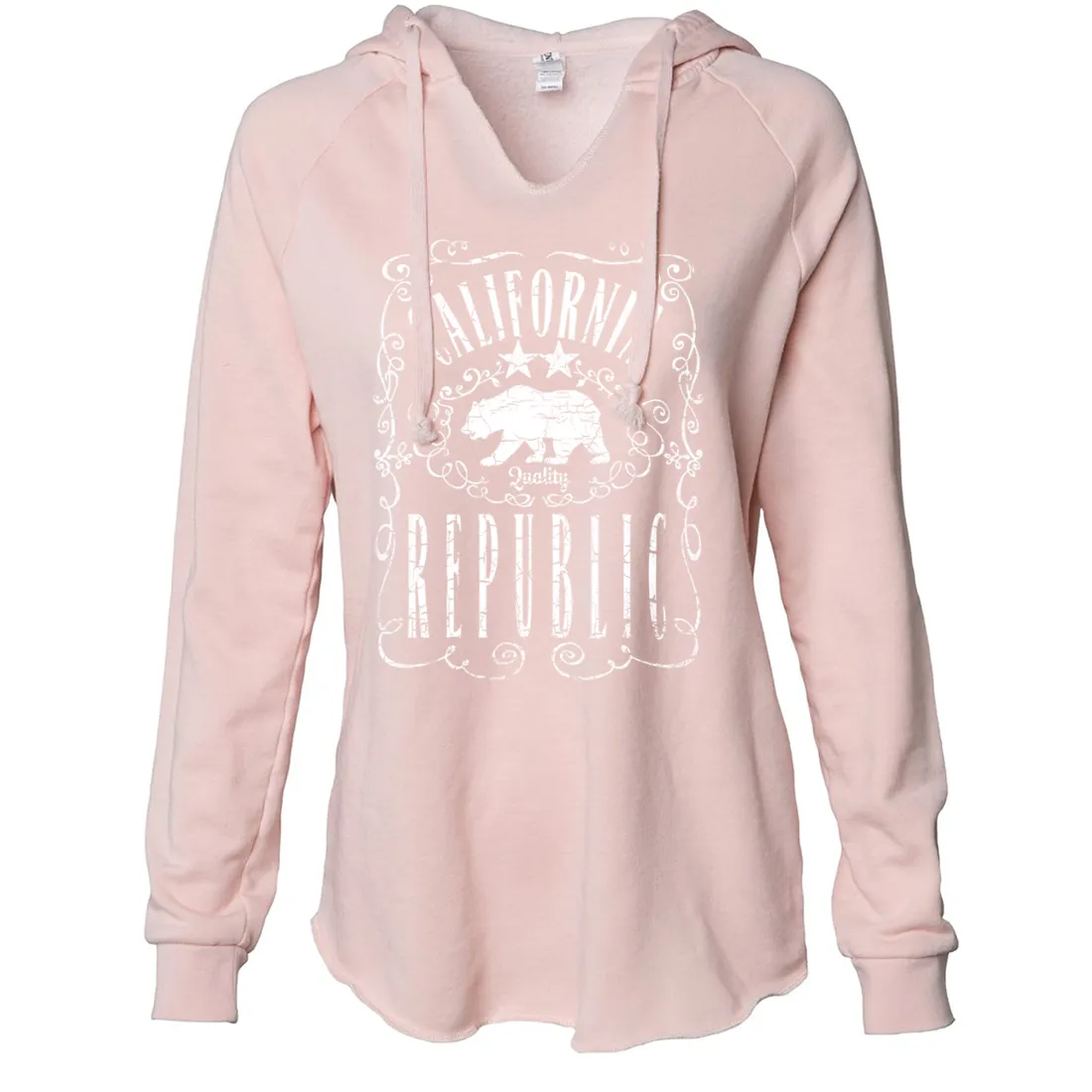 California Republic JD Whiskey Women's Soft Hooded Pullover