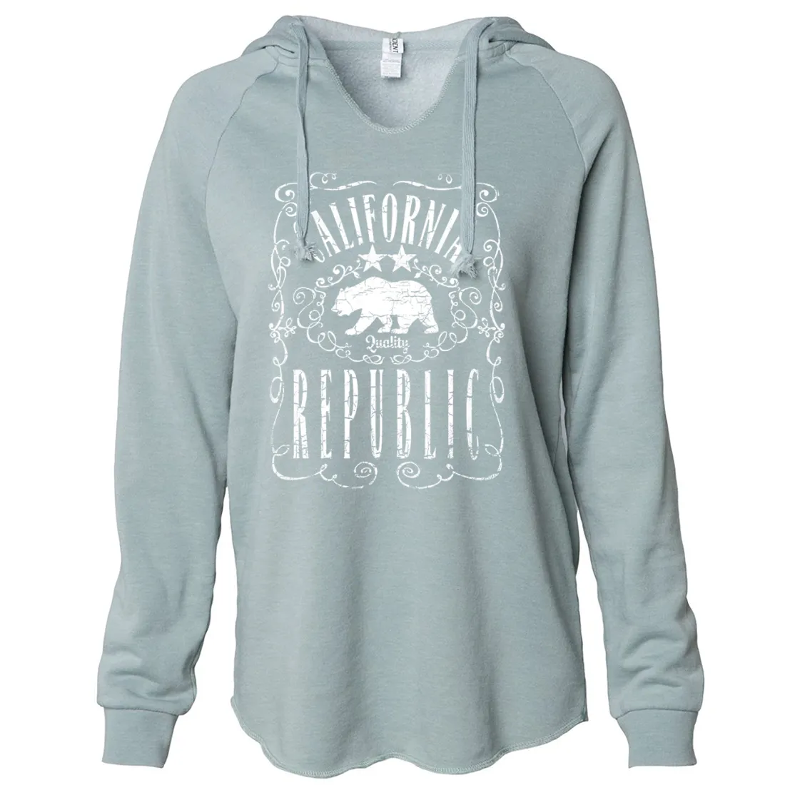 California Republic JD Whiskey Women's Soft Hooded Pullover