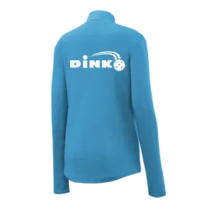 Dink | Women's 1/4 Zip Pickleball Athletic Pullover | 100% Polyester