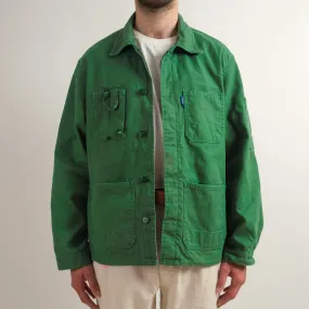 Light green engineered tactical jacket - optimize for e-commerce marketing