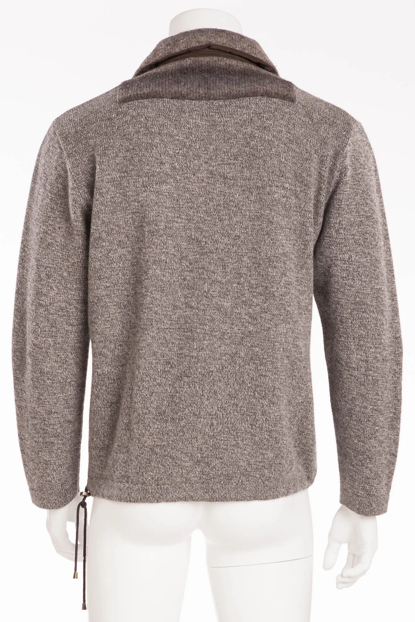 Gianfranco Ferre - Gray Sweater with Collar and Buttons - IT 48