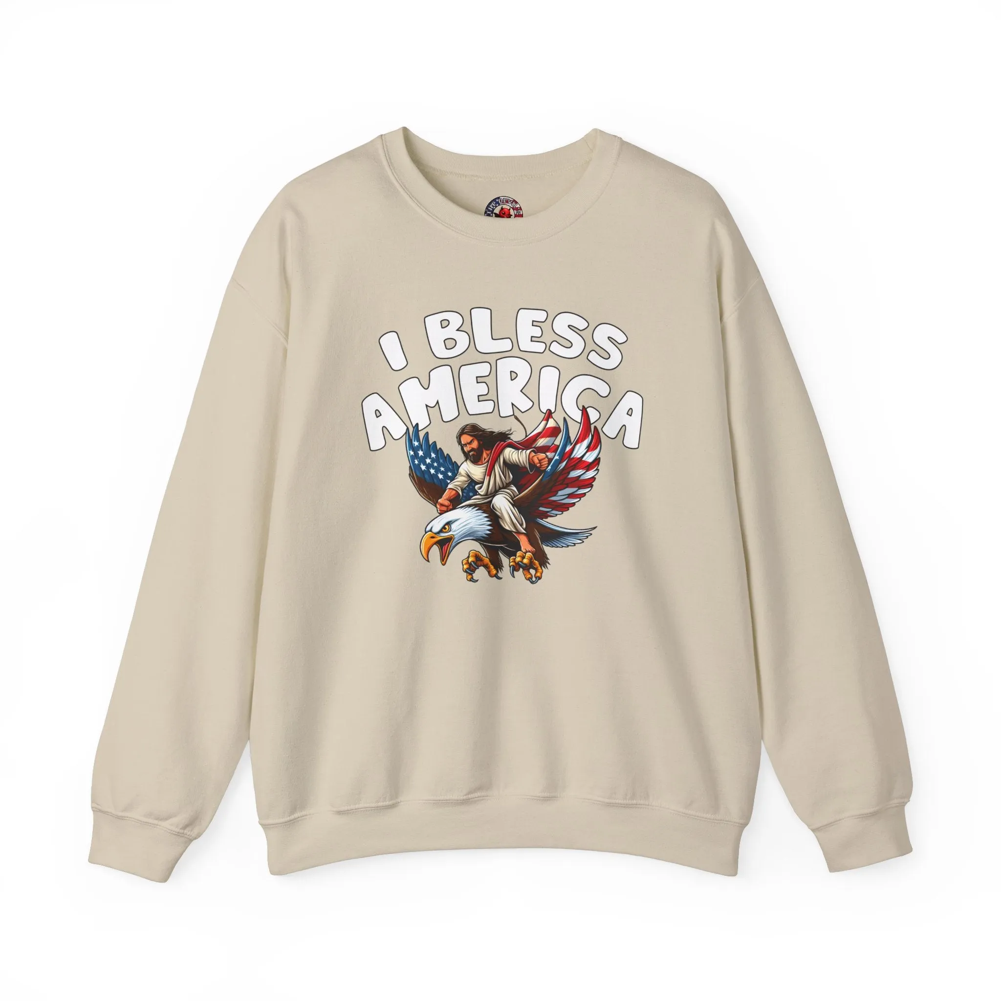 I Bless America Crewneck Sweatshirt