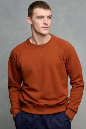 Men's Raglan Sweatshirt - Cinnamon