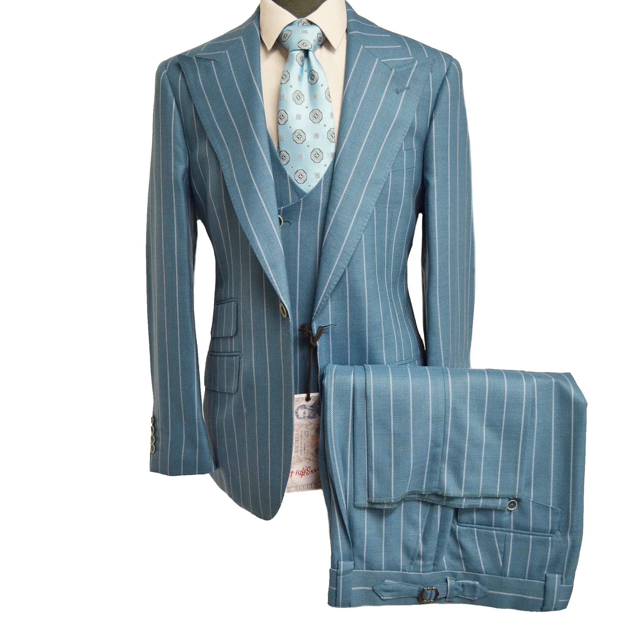 ORVIETTO WIDE LEG SUIT BY TIGLIO