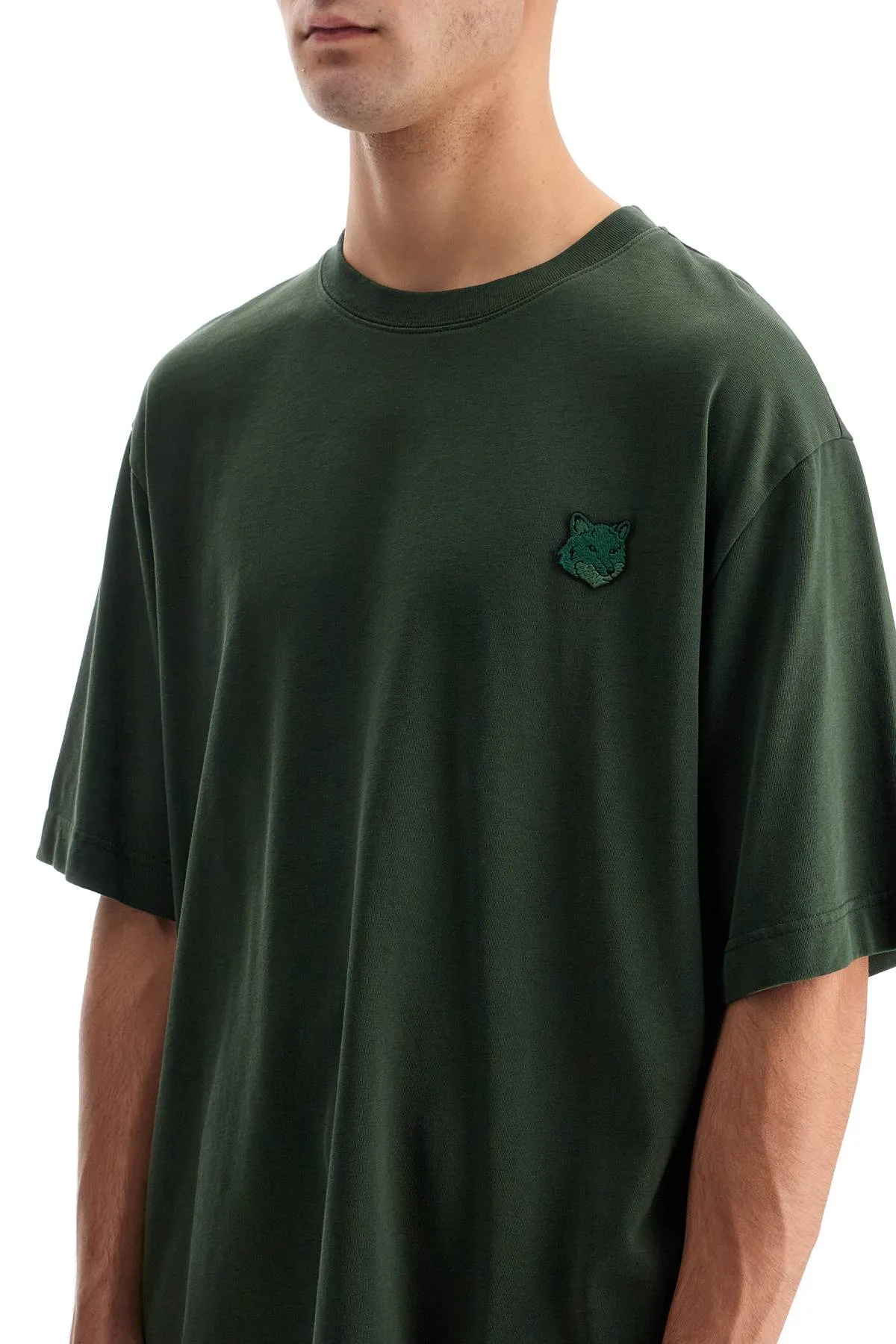 'oversized bold fox head LM00107KJ0119 RANGER GREEN