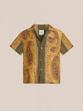 Pench Paisley SS Camp Shirt