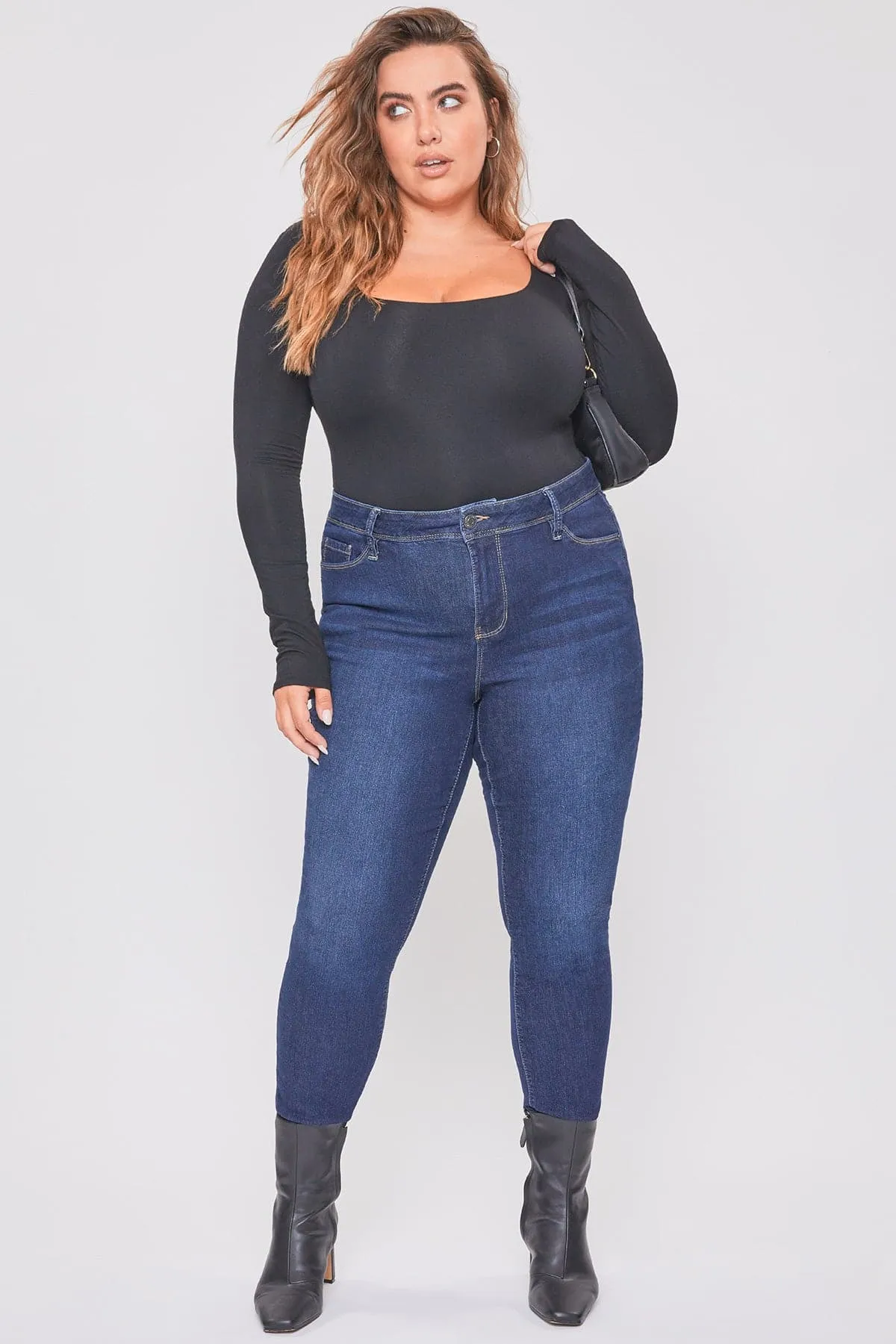 Plus Size Women's Essential Sustainable Skinny Jeans