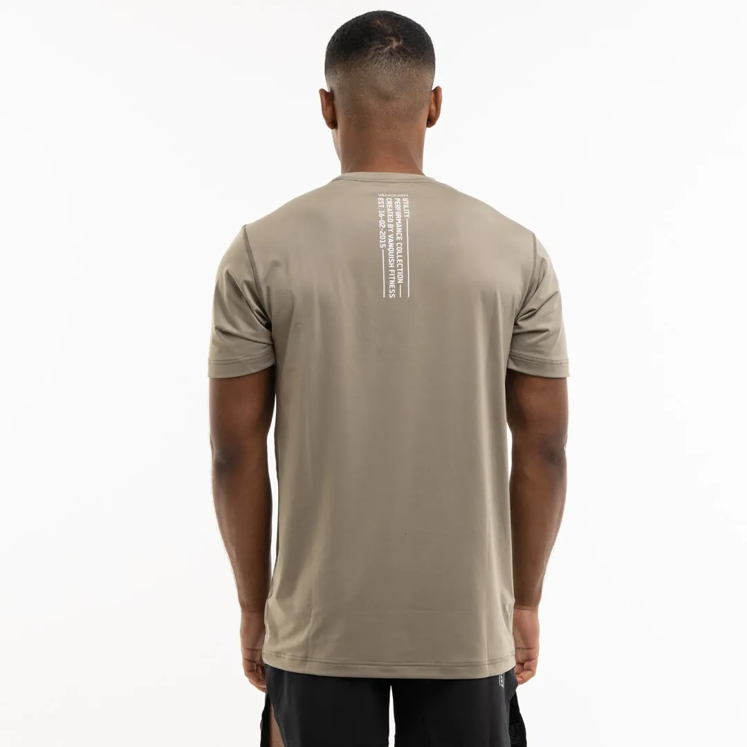 Vanquish Utility Men's Khaki T Shirt