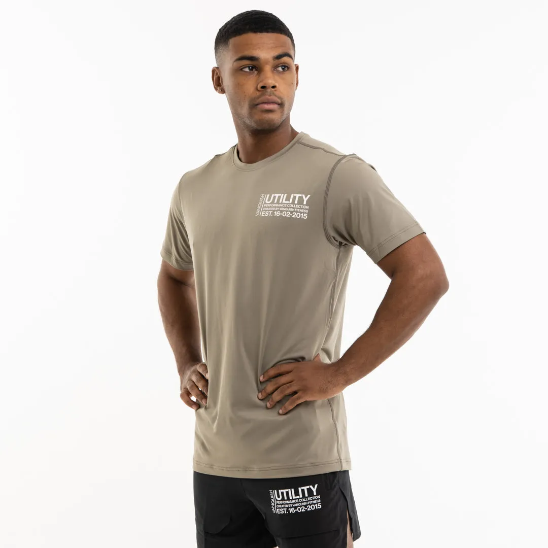 Vanquish Utility Men's Khaki T Shirt