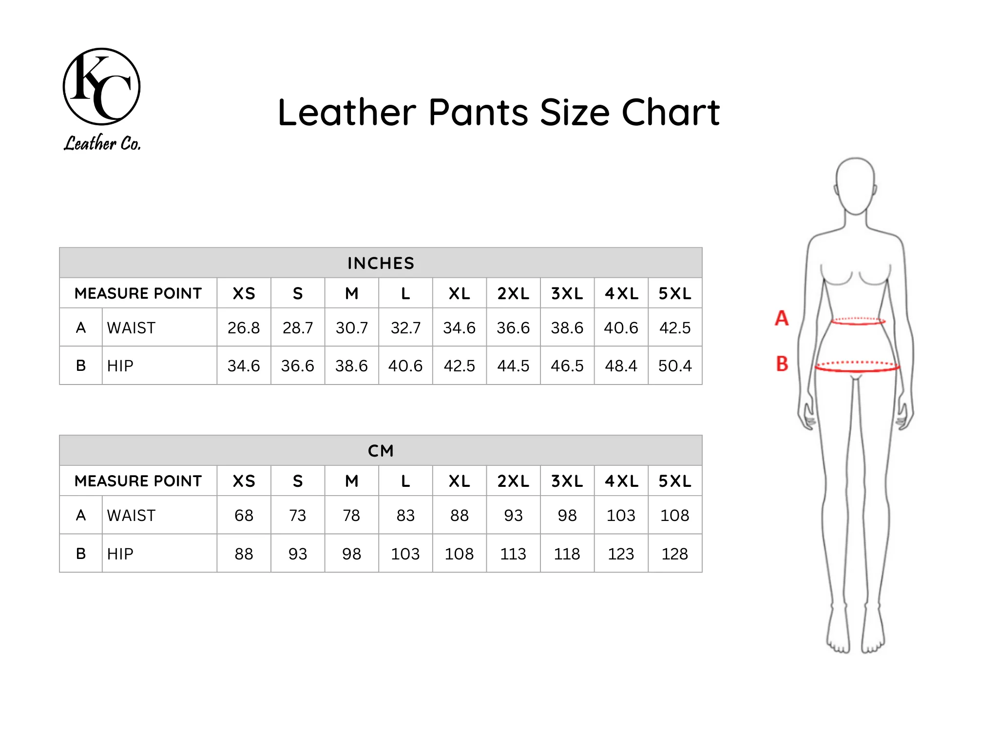 Women's Leather Trousers | KC Leather Signature Range - Sally