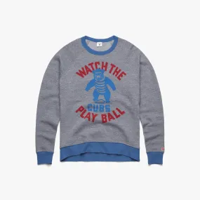 Women's Watch The Cubs Crewneck